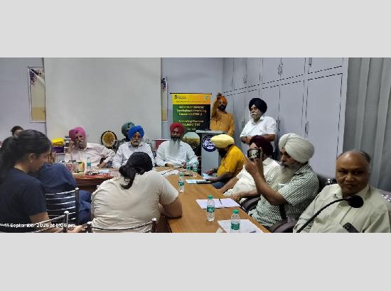 PAU scholars, experts and Guru Gobind Singh Study Circle engage youth on new opportunities in farming