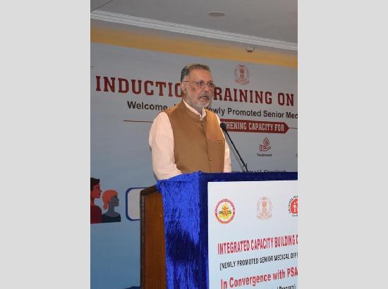 Dr. Balbir Singh kickstarts 2-day training for newly promoted SMOs