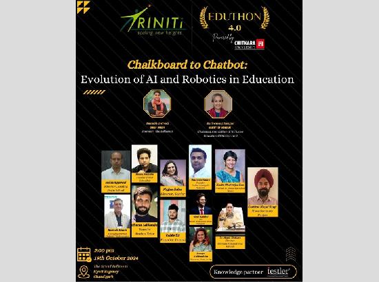 Chandigarh: EDUTHON on future of AI, and robotics in Education on Oct 19; Read details