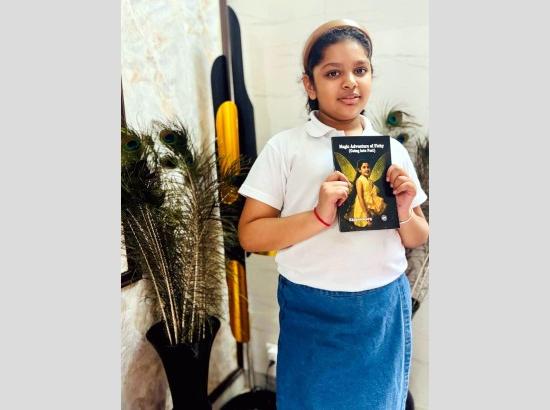 Young Author Elayna Garg, 9, Fulfils Dream with Published Book ‘Magic Adventure of Fichy’