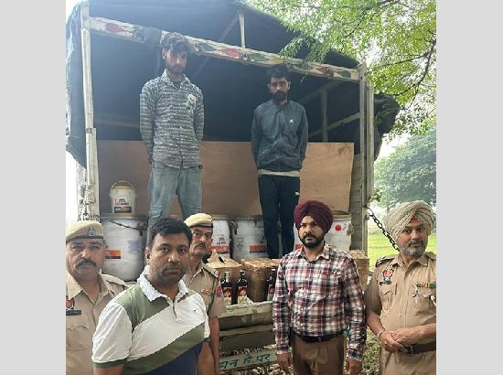 175 boxes of liquor being smuggled from Chandigarh to Punjab seized