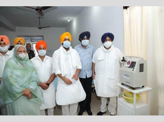 Sukhbir Singh Badal inaugurates 25 bed Covid Care Centre established by YAD


