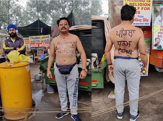 Read : How half naked Haryana farmer continues to protest and does Road Traffic managment simultaniously 