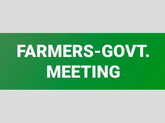 Farmers-Government meeting still continuing - See exclusive pics


