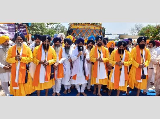 In Pics: Chhappar Chiri resounds with Sikh spirit during Grand Fateh March to Sirhind; (Also Watch Video)