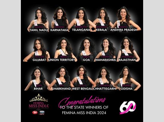 Femina Miss India 2024 Announces its State Winners