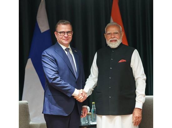 PM Modi, Finnish counterpart hold talks on doubling trade by 2030, digital ties; announce joint hosting of World Circular Economy Forum