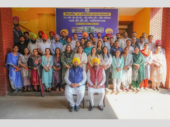 CM Mann flag off first batch of teachers for training to Finland 