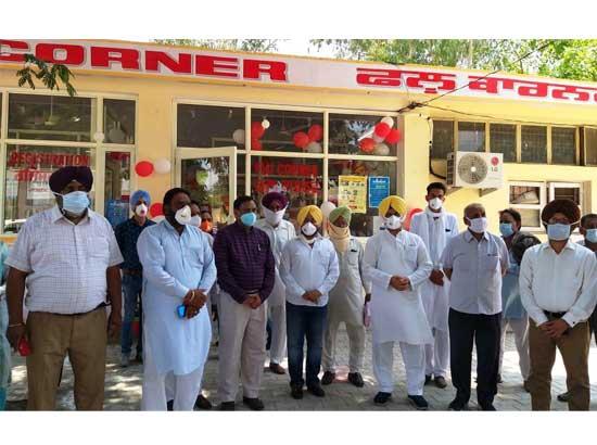 MLA inaugurates new Flu Clinic set up in civil hospital Fatehgarh Sahib under Mission Fateh