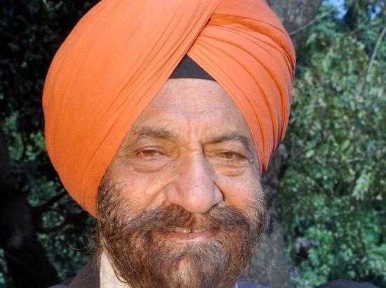Former MP Tarlochan Singh to be honoured with Dr. Ratan Singh Jaggi Memorial Award