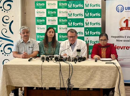 Fortis Mohali doctors save 6-month pregnant woman battling Hepatitis E, highlight vaccination need