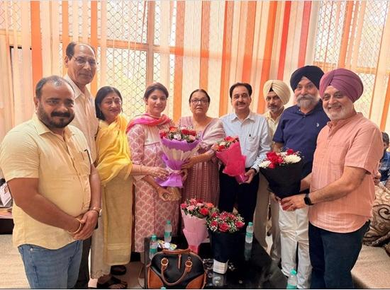 PU: Dr. Paramjit Kaur Sidhu assumes charge as Academic In-charge of Guru Nanak Sikh Studies Dept