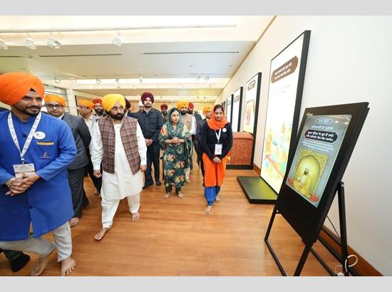 Punjab CM Mann dedicates special exhibition gallery at Virasat-E-Khalsa, illuminating the life and martyrdom of Sri Guru Tegh Bahadur Ji