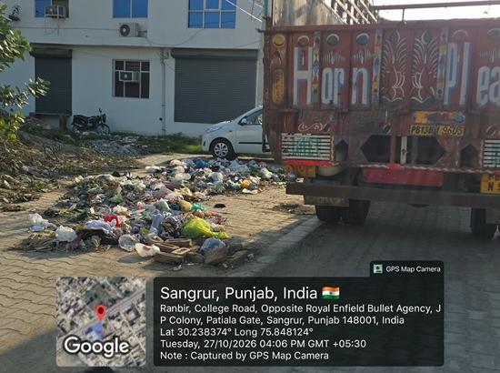 Garbage piles in CM Mann’s home city Sangrur: Residents seek urgent action from Punjab Govt