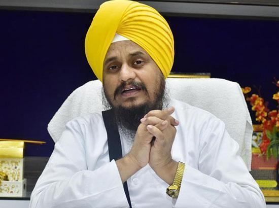Giani Harpreet Singh attacks AAP government for not declaring Khadoor Sahib seat vacant