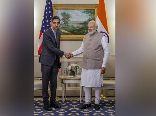 Google CEO Sundar Pichai speaks to PM Modi, shares details of USD 15bn AI hub investment