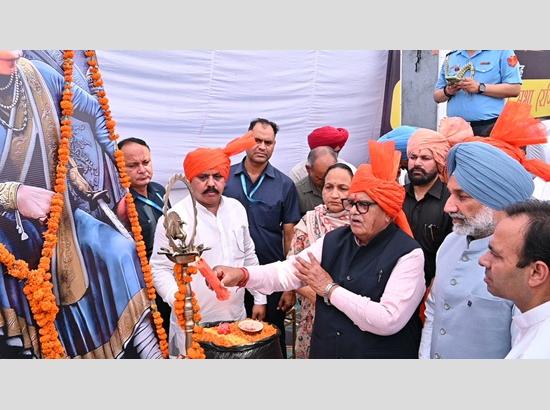 Punjab Governor Gulab Chand Kataria urges youth to follow Maharana Pratap’s ideals for national unity