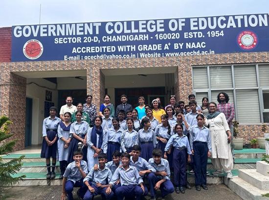 Government College of Education organizes 5-day DISHA workshop for UT Govt School students