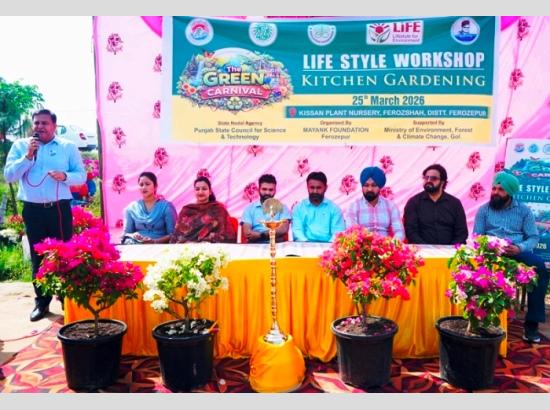 Students learn sustainable living in ‘Kitchen Gardening Workshop’ at Green Carnival