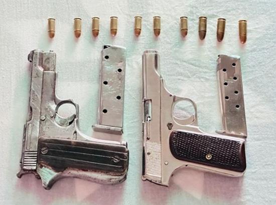 Three wanted fugitives apprehended in Punjab; weapons, drugs recovered