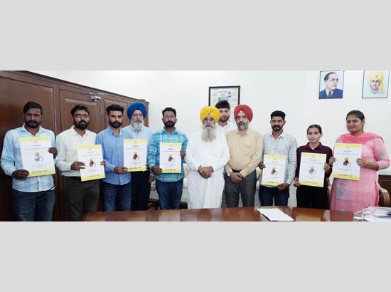Minister Gurmeet Khudian hands over job letters to 8 youth in Animal Husbandry Dept