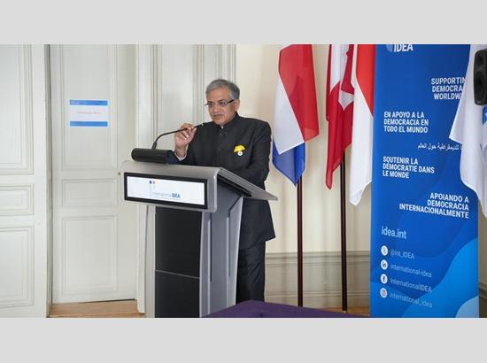  CEC of India Gyanesh Kumar highlights India's electoral dignity, delivers keynote address at Stockholm International Conference