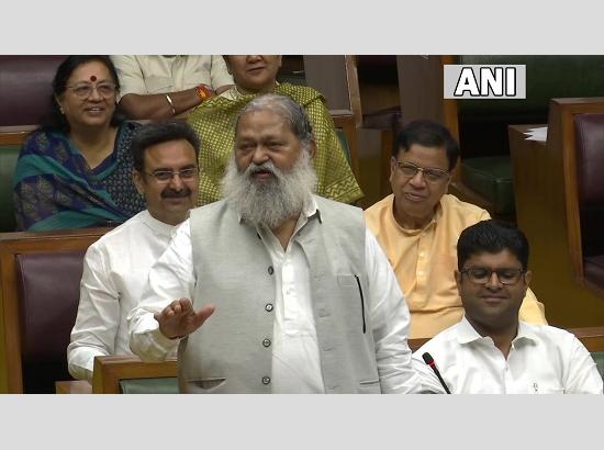Anil Vij sets pre-conditions of completion of SYL & transfer of Hindi Speaking Area for tr