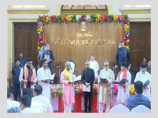 Bengal CM Suvendu Adhikari expands his cabinet, 35 ministers take oath at Lok Bhawan
