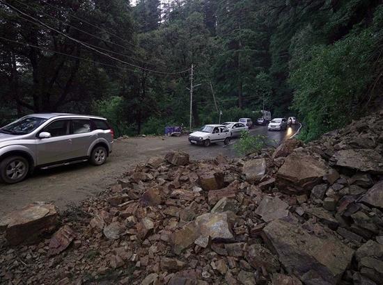 Monsoon fury in Himachal Pradesh: 60 roads blocked, NH-05 hit by cloudburst debris