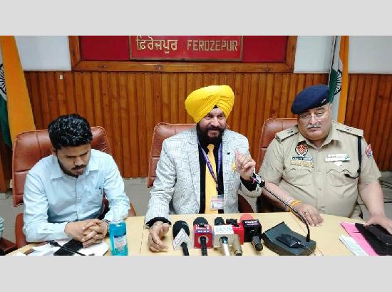 Shanty, Chairman, Human Rights Commission, visits Ferozepur; reviews human rights protection measures