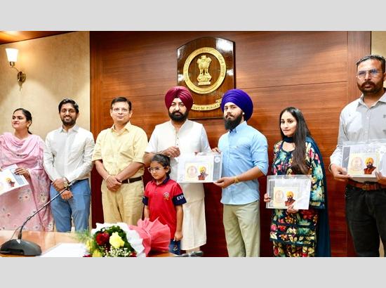 Minister Hardeep Mundian hands over appointment letters to 48 DSMs AND ASMs