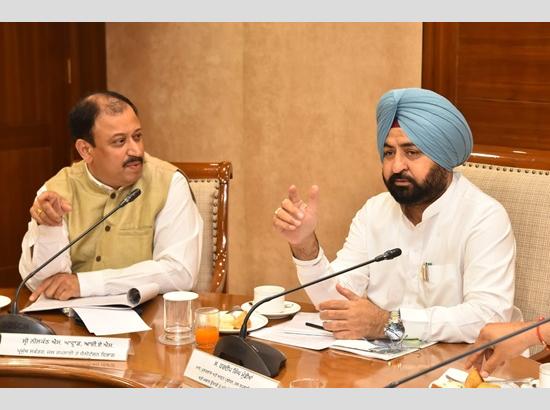 Ensure clean drinking water and sanitation services to rural area inhabitants: Minister Hardeep Mundian