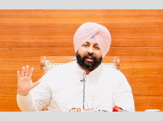 Punjab to grant ownership rights on BBMB land in Nangal, Talwara: Harjot Bains