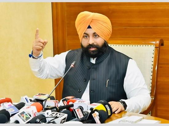 305 Punjab Govt school students crack JEE Mains: Harjot Bains