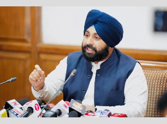 Over Rs 4 crore released to schools for natural calamity, emergency measures, says Minister Harjot Bains