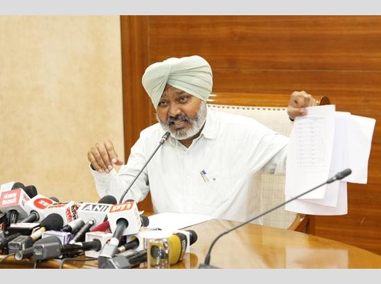 Punjab's Excise Revenue rises from Rs 6254 crores (2022-23) to over Rs 10,200 crore (24-25): Harpal Cheema