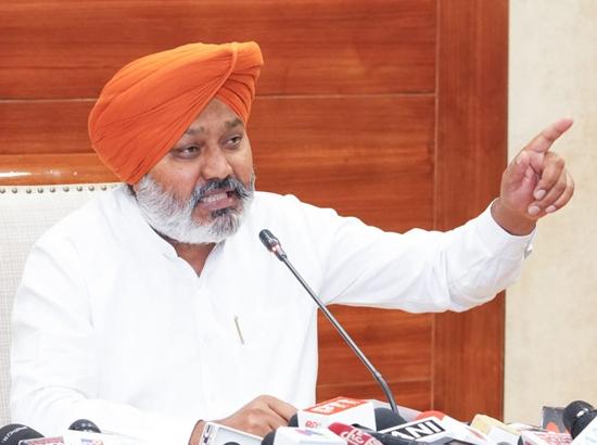 Punjab Govt busts Rs 1,549 crore fake transactions, blocks Rs 108.79 crore tax credit: Minister Harpal Cheema