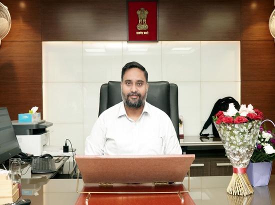 Harpreet Singh Sudan joins as Special Municipal Commissioner MC Chandigarh
