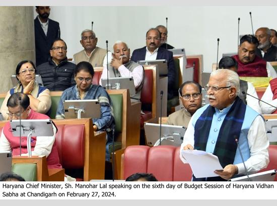Budget 2024-25 caters to the needs of every citizen-Haryana CM