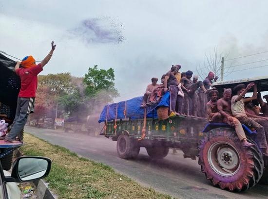 In Pics: Youth come together to celebrate Hola Mohalla in Anandpur Sahib