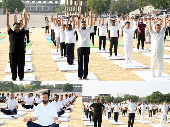 Aim of state government is to make ‘Yoga-Yukt, Nasha-Mukt’ Haryana: CM Nayab Saini