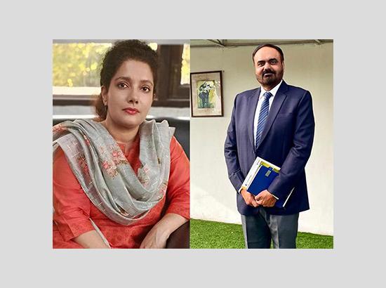 Two Punjab Officers  Gulpreet Singh Aulakh and Dr Sona Thind Promoted To IAS Cadre