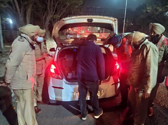 Mohali police keep vigil eye on vehicle movements