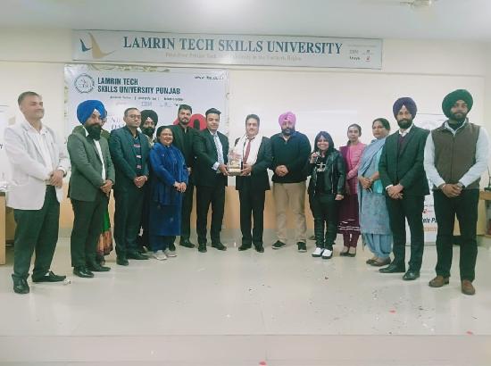 Lamrin Tech Skills University Punjab celebrated Ist Foundation Day 