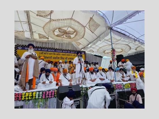 Giani Harpreet, Simranjit Mann, Bapu Tarsem Singh and other key figures attend impressive Panthic gathering on birthday of Jarnail Singh Bhindranwale