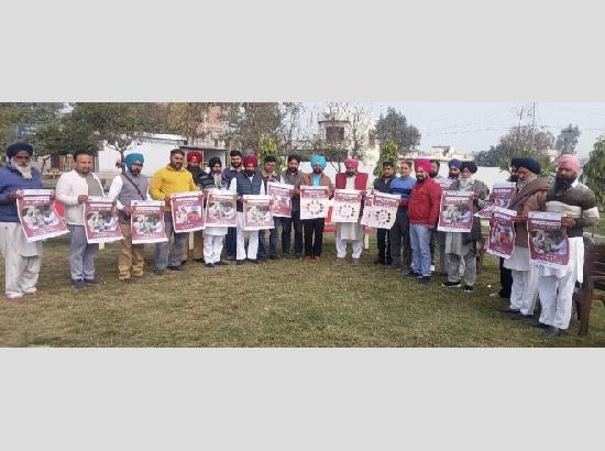 MLA Ranbir Bhullar launches TB-Free India awareness poster 