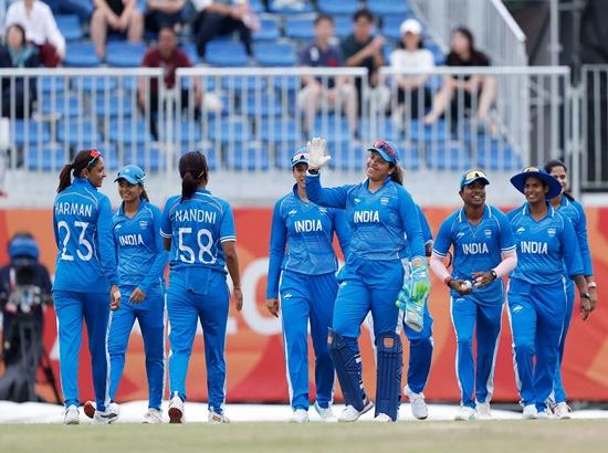 Asian Games 2026: India thrash Bangladesh by 114 runs, storms into women's cricket final