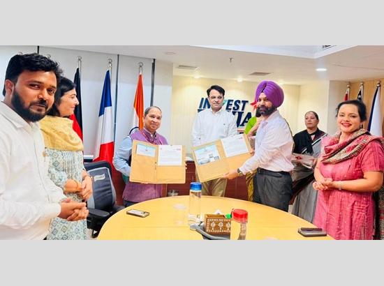 Punjab inks MoU with FDDI to give Sports, Footwear Sector global edge