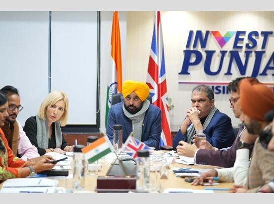 Punjab CM Mann calls for deeper UK partnership, highlights new investment opportunities