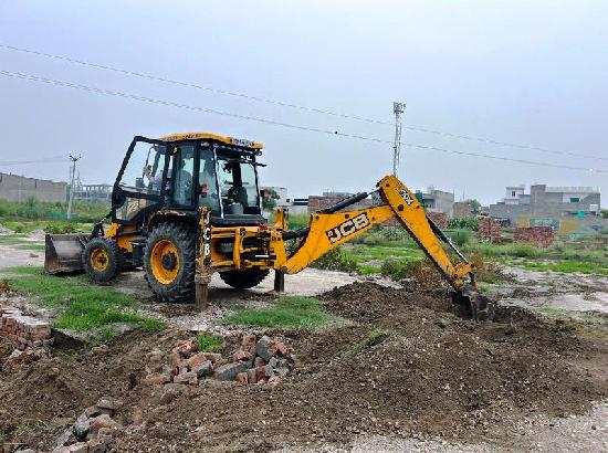 Ferozepur cracks down on unauthorised colonies, demolishes illegal structures, recommends FIRs against developers